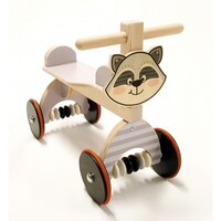 Hess-Spielzeug Raccoon Wooden Scooter image