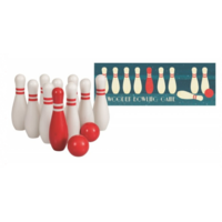 Wooden 10 Pin Bowling Set  image
