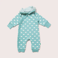 Reversible Hooded Snug As A Bug Suit - Fluffy Cloud image