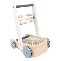 Janod - Cocoon Walker With Blocks (35 x 29 x 44cm) image