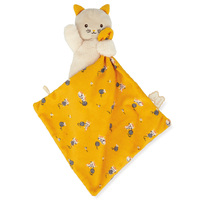 Carre Doudou Cat Yellow image