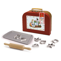 Delux Cookie Cutter Baking Set in carry case - 10 pce image