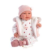 Llorens Crying Baby Doll – Tina Rosa (44cm) image