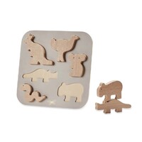 Wooden Puzzle - Australian Animals image