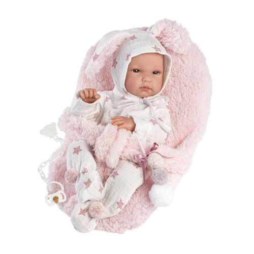 Llorens Baby Doll - Vinyl Body - Sillita Porta (36cm)