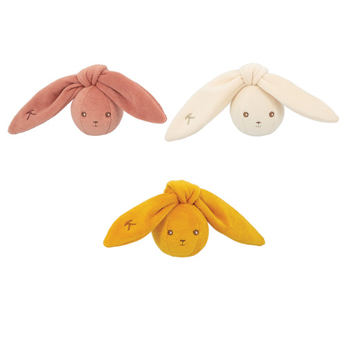 Lapinoo Rabbit Rattle Balls [Colour: Ochre]