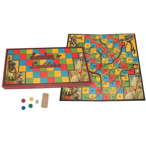 Snakes & ladders - Retro board game