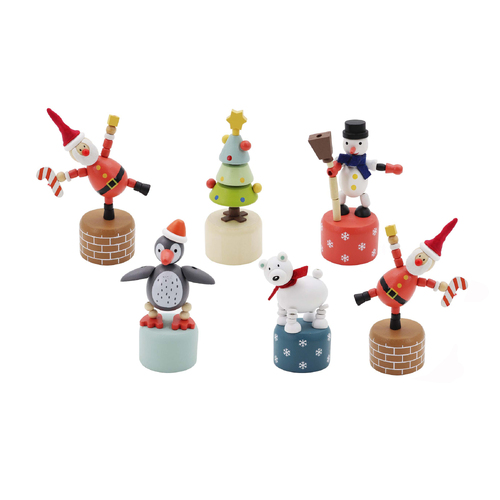 Christmas Dancing Characters (Push Up) [Type: Santa]