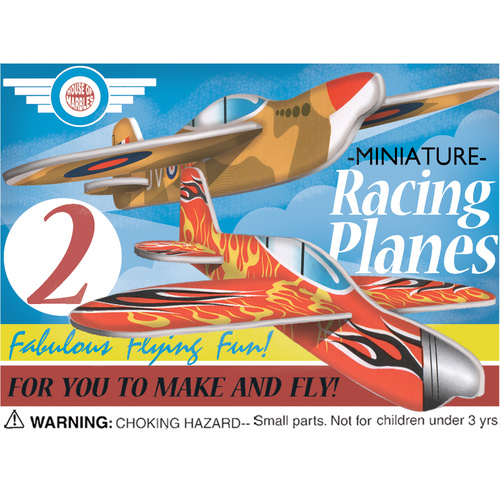 Mini Fighter Racing Planes Counter Display